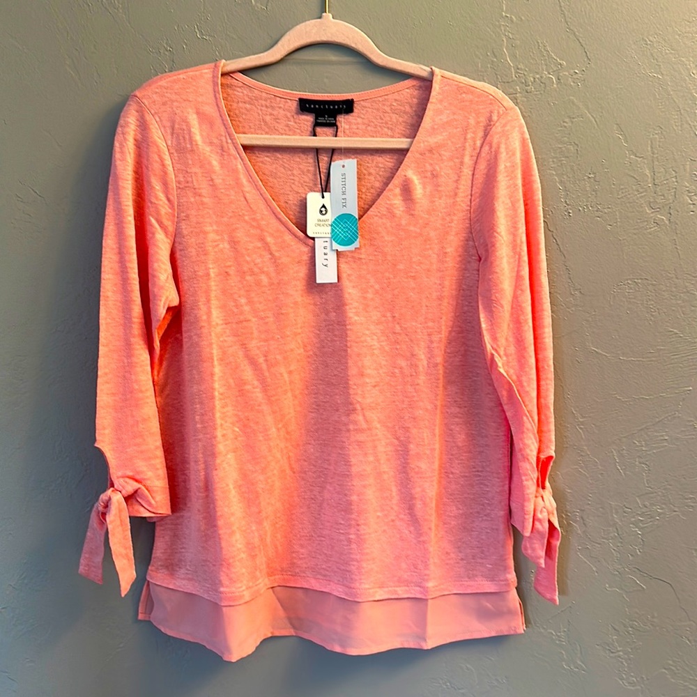 Sanctuary Sylvie Sleeve Tie New with Tags size small